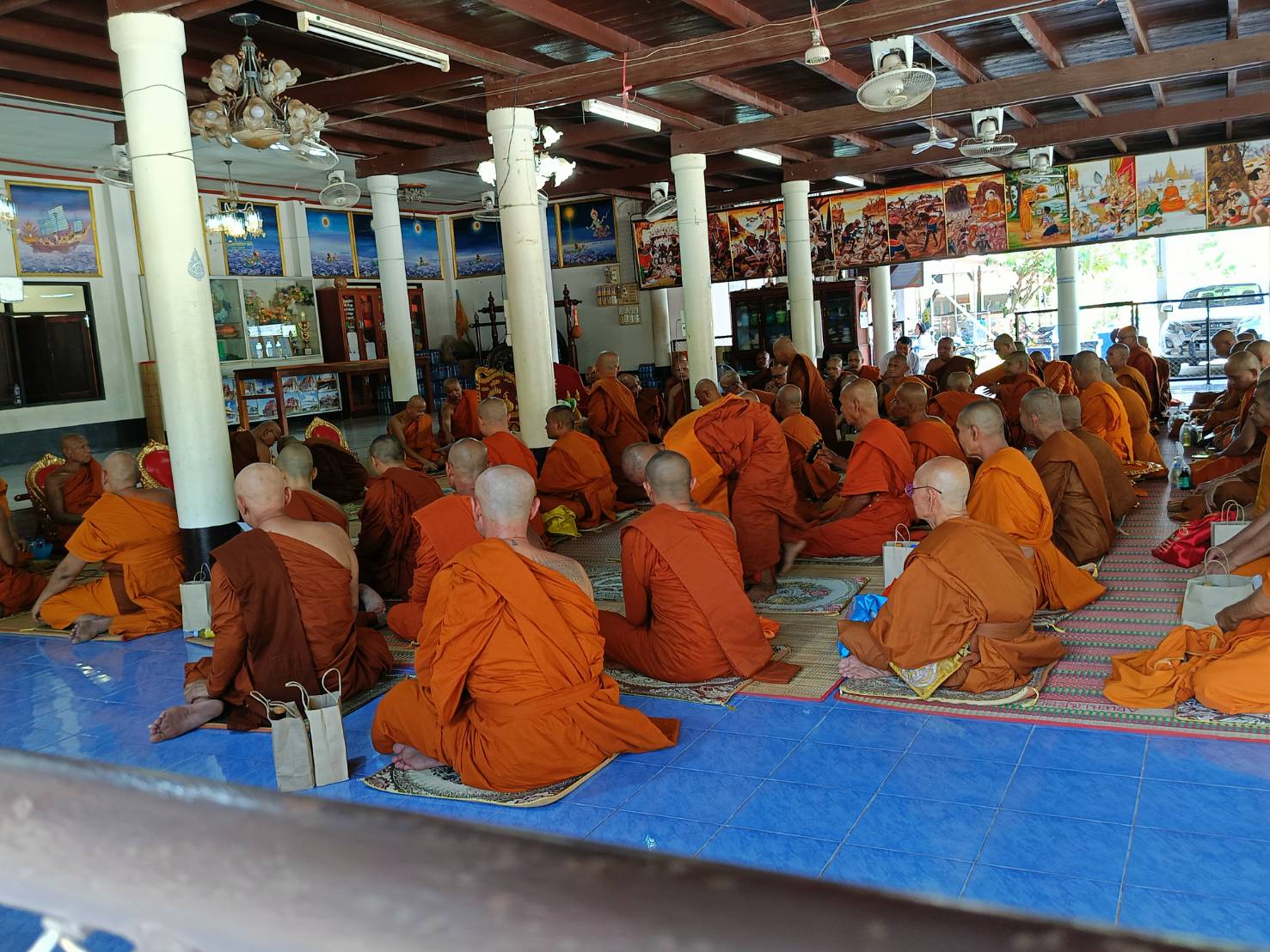 พัฒนาชุมชนอำเภอศรีเชียง ส่งเสริมสนับสนุนพระพุทธศาสนา